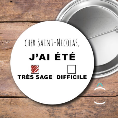 Badge – J’ai été très sage