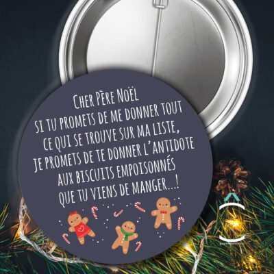 Badge – L’antidote aux biscuits empoisonnés