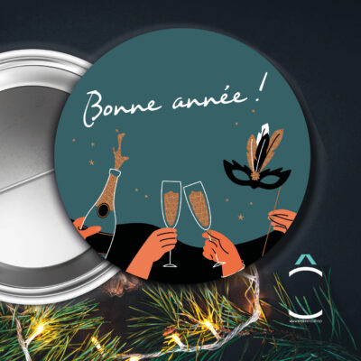 Badge – Bonne année!