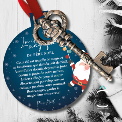 La clé magique du Père Noël