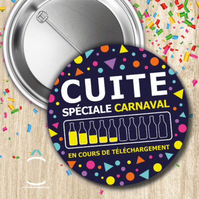 Badge – Cuite spéciale carnaval en cours de téléchargement