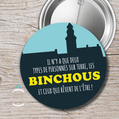 Badge – Il n&rsquo;y a que deux types de personnes sur terre