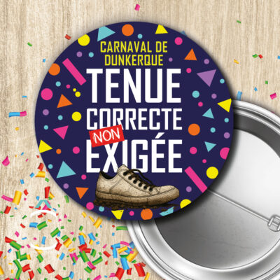 Badge – Tenue correcte non exigée
