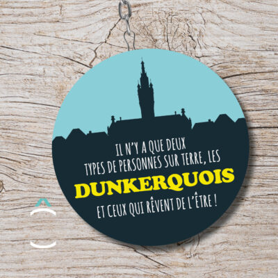 Porte-clés – Il n&rsquo;y a que deux types de personnes sur terre