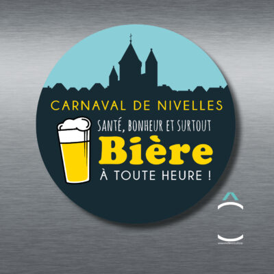 Magnet – Santé, bonheur et bière à toute heure