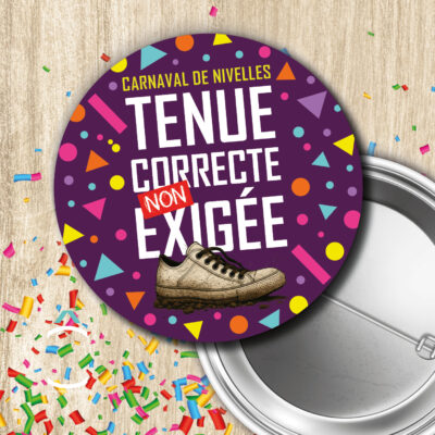 Badge – Tenue correcte non exigée