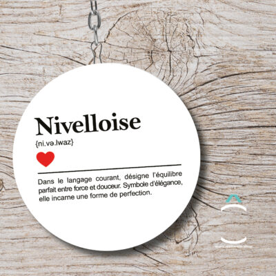 Porte-clés – Nivelloise: définition