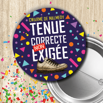 Badge – Tenue correcte non exigée