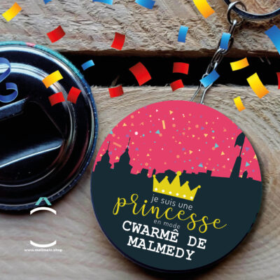 Je suis une princesse en mode Cwarmê de Malmedy
