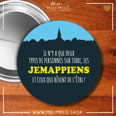 Badge – Il n&rsquo;y a que deux types de personnes sur terre