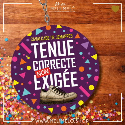 Porte-clés décapsuleur – Tenue correcte non-exigée