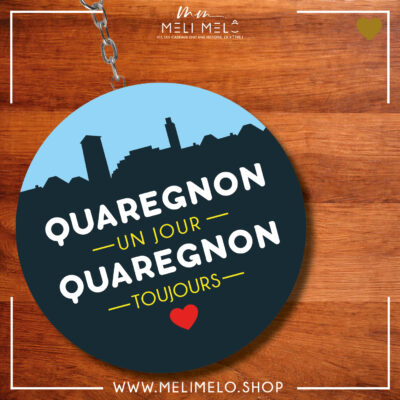 Porte-clés décapsuleur – Quaregnon un jour, Quaregnon toujours