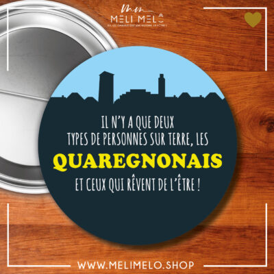 Badge – Il y a deux types de personnes sur terre