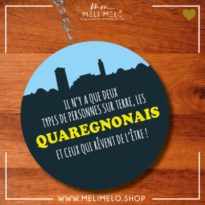 Porte-clés décapsuleur – Il n&rsquo;y a que deux types de personnes sur terre