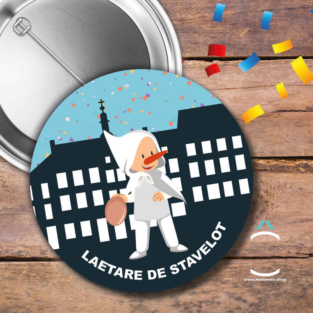 Nos badges pour le Laetare de Stavelot