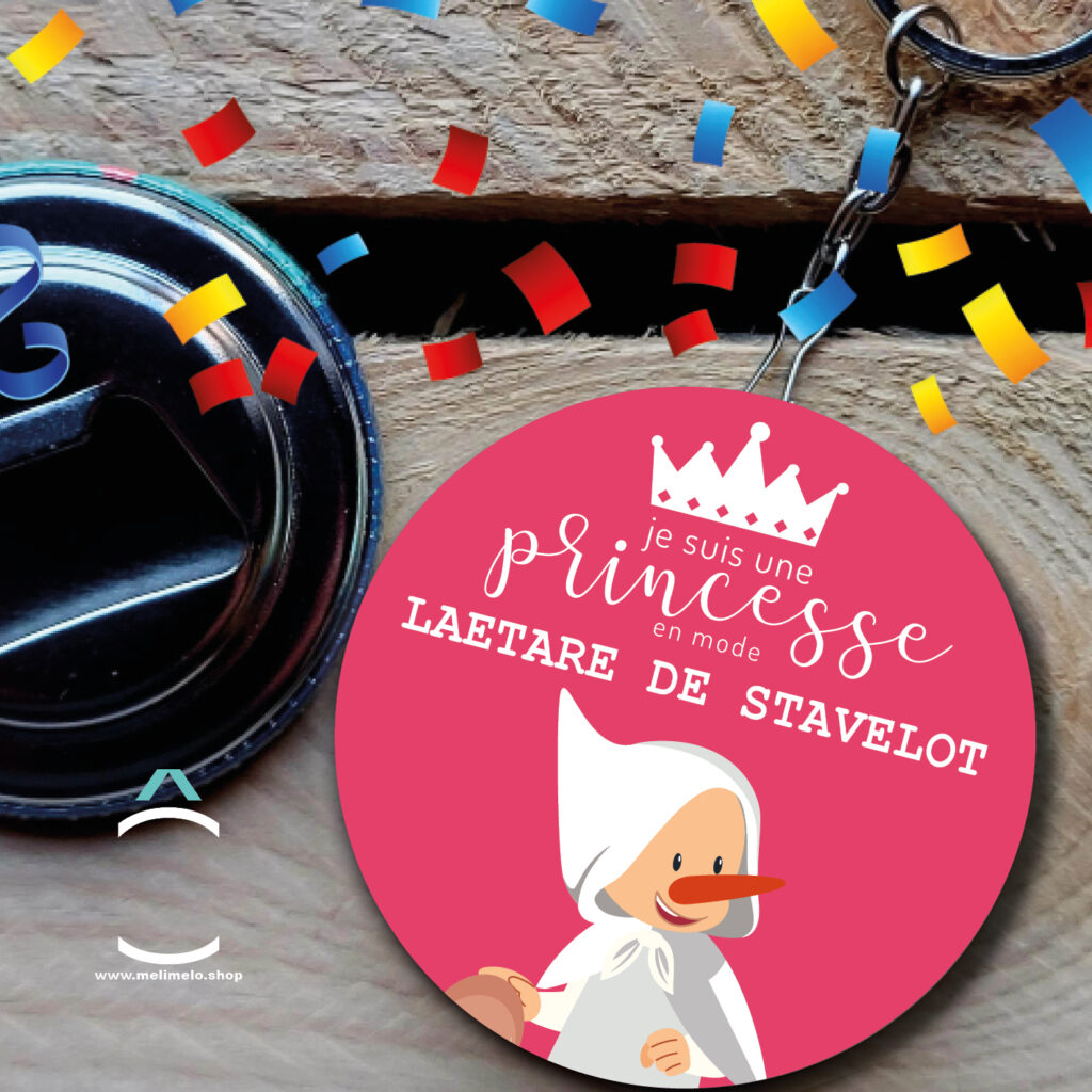 Nos porte-clés pour le Laetare de Stavelot