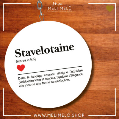 Porte-clés décapsuleur – Stavelotaine: définition