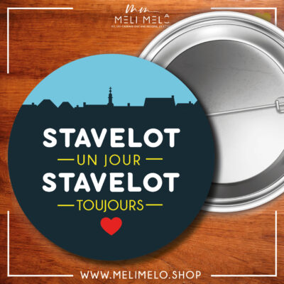 Badge – Stavelot un jour, Stavelot toujours
