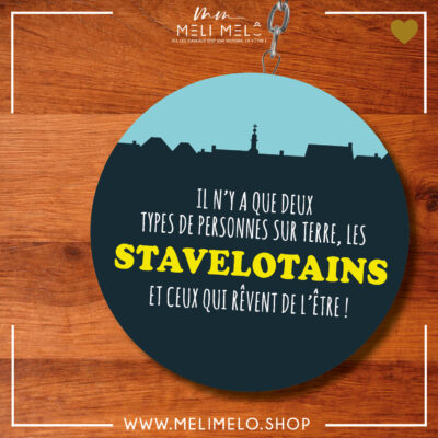 Porte-clés décapsuleur – Il n&rsquo;y a que deux types de personnes sur terre