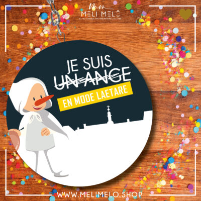 Porte-clés décapsuleur – Je suis (un ange) en mode Laetare