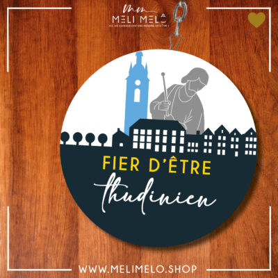 Porte-clés décapsuleur – Fier d&rsquo;être thudinien