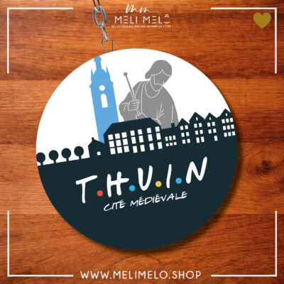 Porte-clés décapsuleur – Thuin: cité médiévale