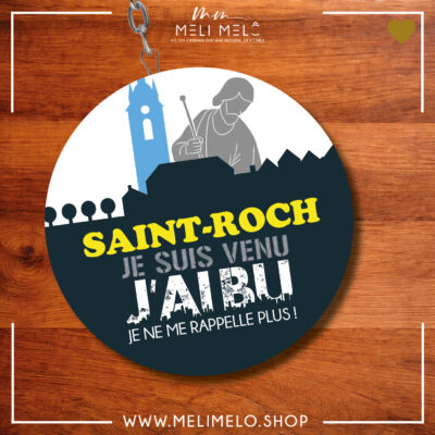 Porte-clés décapsuleur – Je suis venu, j&rsquo;ai bu, je ne me rappelle plus