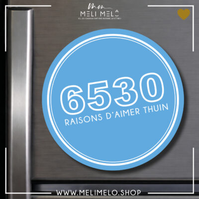 Magnet – 6530 raisons d&rsquo;aimer Thuin