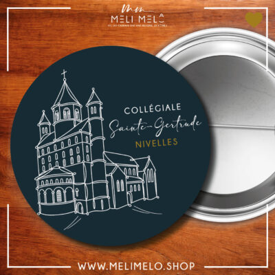 Badge – Collégiale Sainte-Gertrude